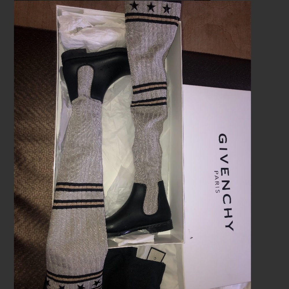 Givenchy over knee boots